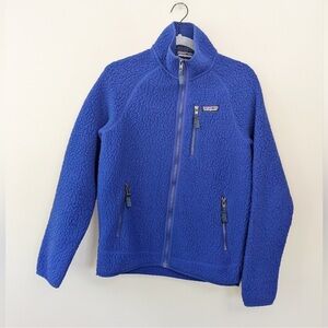 Patagonia Retro Pile Jacket in Cobalt Blue